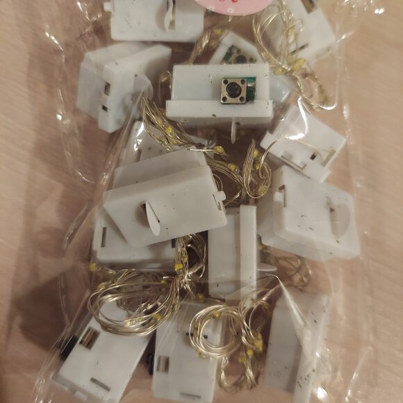 MIni Light Switches with Mini String Lights [Set of 15]  NWOT - Picture 2 of 3
